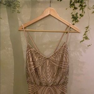 Adrianna Papel Embellished Blouson Gown